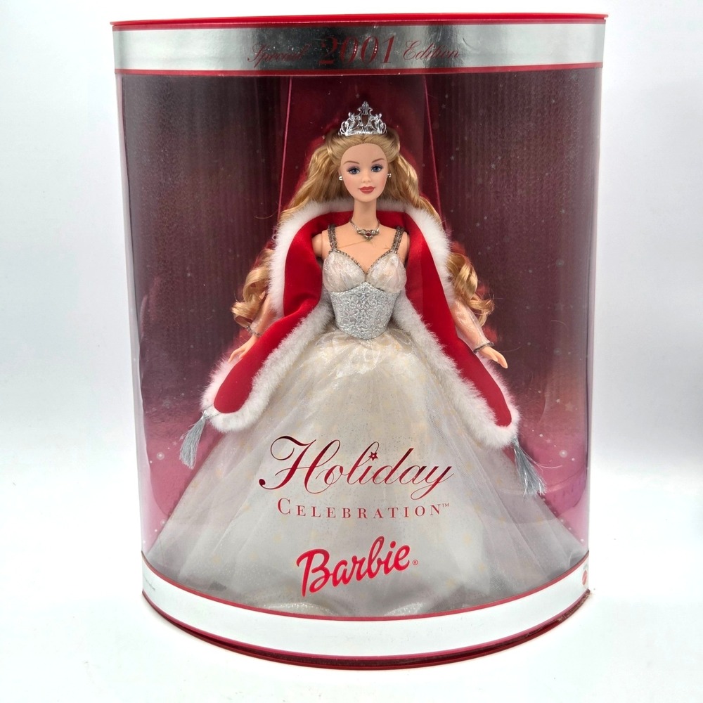 Mattel Special‎ 2001 Edition HOLIDAY CELEBRATION Barbie Doll #50304 NRFB